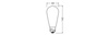 LED-Lampe ST64 E27 3.4W = 40W 470lm 2700K Warm 300° Leistungsklasse Ledvance