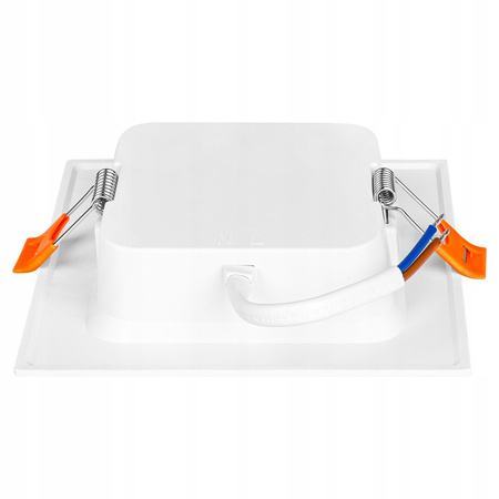 LED-Panel-Deckenleuchte 3W 245lm 4000K Neutral Einbauleuchte Quadratisch Weiß Proma Masterled