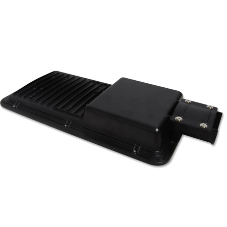 SOLAR Straßenlampe Schwarz 150W 6000K Kalt 5250lm IP65 mit PILOT