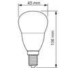 E14 P45 LED Lampe 2,8 W = 25 W, 250 lm, 2700 K warm, PHILIPS CorePro