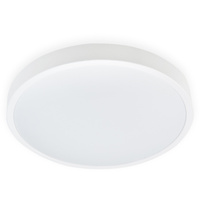 LED-Deckenleuchte Deckenaufbauleuchten Bad Aufbaulampe 12W 4000K IP44 ZOE Schwarz 30cm