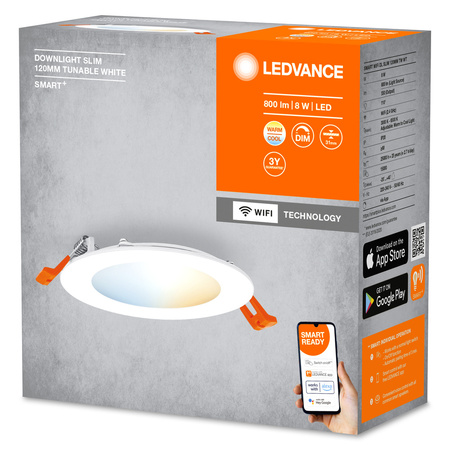LED-DOWNLIGHT 4.5W 550lm CCT 12cm SMART+ WIFI LEDVANCE Einbau-Panel-Leuchte