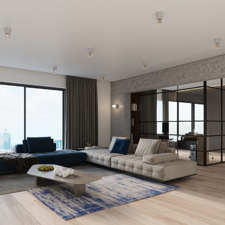 SALGADO Anbauleuchte E27 Spot Grau SOLLUX