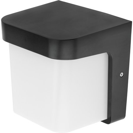 Gartenwandleuchte E27 Elevation SCHWARZ Quadrat CORGI