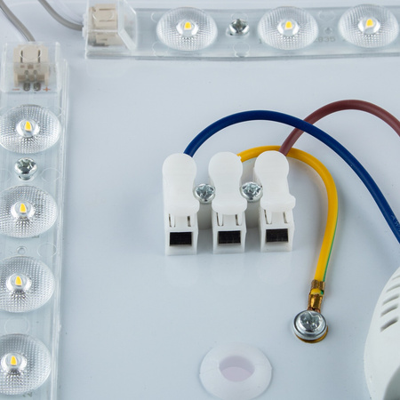 Plafond LED-Decken-Wandleuchte Quadratisch 24W 4000K 33cm IP44