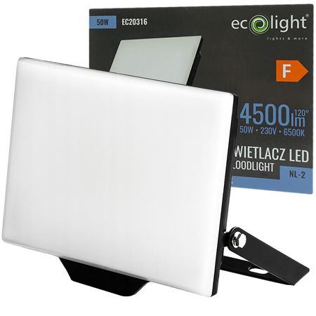 LED Strahler 50W 6500K 4500lm IP65 Ecolight