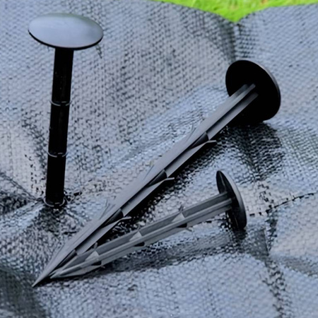 10x Montageanker zur Befestigung von Grundkanten