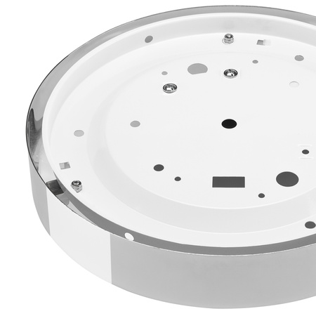 Plafond LED-Deckenleuchte DANTE 2xE27 Weiß Chrom Metall LD.PD-6.15 Lamkur