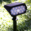 Garten LED SOLAR Strahler angetrieben 42 cm außen IP44 4000K Dämmerungssensor