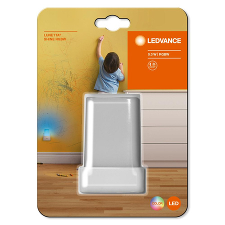 ORIENTIERUNG LED LUNETTA Shine Nachtlicht Weiß 0.28W RGB IP20 LEDVANCE