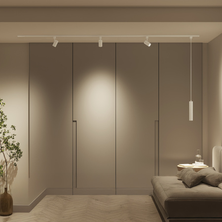 LED GU10 Einphasig Weiß EasyLink Paxie Philips Pendelschienenleuchte