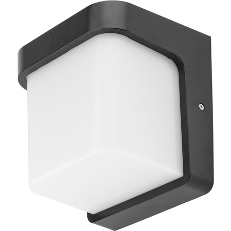 Gartenwandleuchte E27 Elevation SCHWARZ Quadrat CORGI