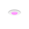 LED-Panel Einbau 8.3W 1000lm IP44 Weiß und Farbe Ambiance RGB + TW Weiß Smart SMART Zigbee Bluetooth Slim Downlights Philips HUE