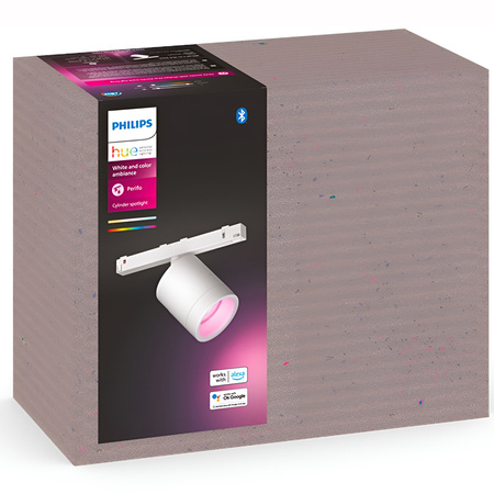 LED Perifo Weiß 5,3 W CCT RGB Philips HUE Bluetooth-Schienenleuchte