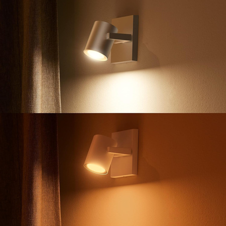 Philips HUE Weiß und Farbe Ambiance Lampe Argenta 1x4.2W Bluetooth Zigbee