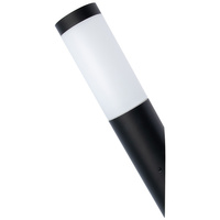 E27 Elevation Garden Wandleuchte abgewinkelter Pfosten schwarze Röhre