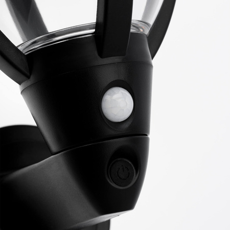 Solar-Gartenwandleuchte Elevation LED-Wandleuchte mit Bewegungs- und Dämmerungssensor 4000K IP44