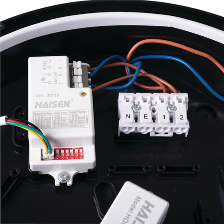 Plafond Deckenleuchte LED Mikrowelle Bewegungssensor DABA PRO 26W 2800lm 4000K IP65 Weiß KANLUX