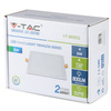 LED-Einbaupanel 8W 3000K SLIM Square VT-888 V-TAC
