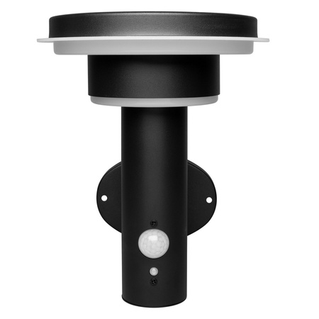 Solar-Gartenwandleuchte LED-Fassadenleuchte 6W Schwarz ENDURA STYLE LEDVANCE