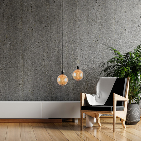 Dekorative LED Lampe E27 FILAMENT G200 4W 260lm 1800K Warm 320° DecoVintage Amber GOLDLUX (Polux)