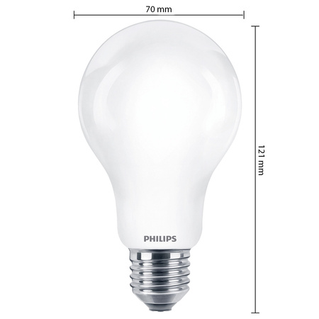 LED Lampe E27 A67 13W = 120W 2000lm 6500K Kalt PHILIPS