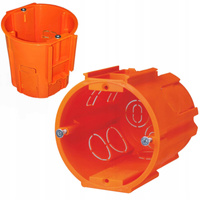 Doppeltiefe Elektro-Einbaudose 1x60 mit PAWBOL-Schrauben