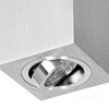 Aufbauleuchte OH37L SQUARE GU10 KOBI CHROME
