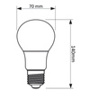LED Lampen E27 A60 15W = 100W 1521lm 6500K Kalt TOSHIBA