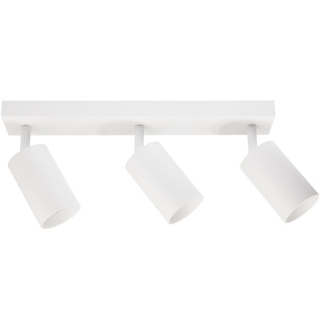 QUALIS SPOT Deckenleuchte Reflektor Halogenleuchte 3xGU10Weiß