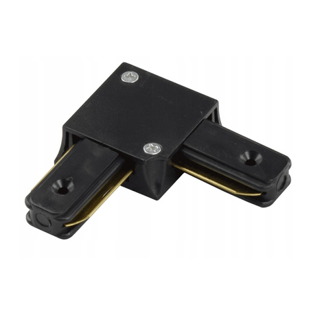 Winkel-Eckverbinder für 1-Phasen-Stromschienen-System Schwarz LUMILED