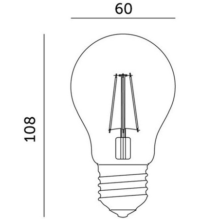 LED Lampen für Pflanzen FGS 8W E27 250lm KOBI PLANTS