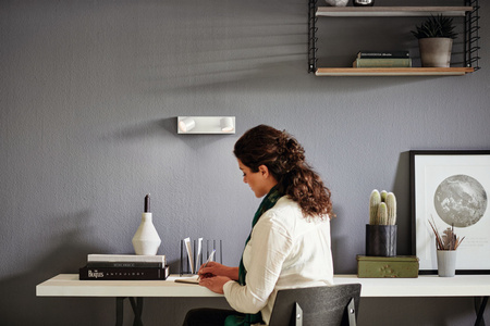 LED STAR Deckenleuchte 2x 4.5W 2700K Dimmbarer Reflektor Leuchte Beweglich Weiß PHILIPS