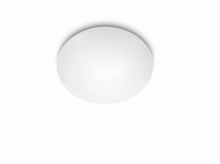 Plafond LED-Anbau-Deckenleuchte SUEDE 12W 2700K 28cm Weiß Rund PHILIPS