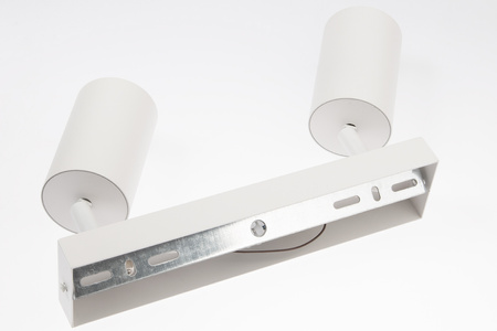 QUALIS SPOT Deckenleuchte Reflektor Halogenleuchte 2xGU10Weiß