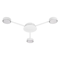 Kronleuchter Decke Pendelleuchte Dekorativ 3x GX53 Weiß Masterled