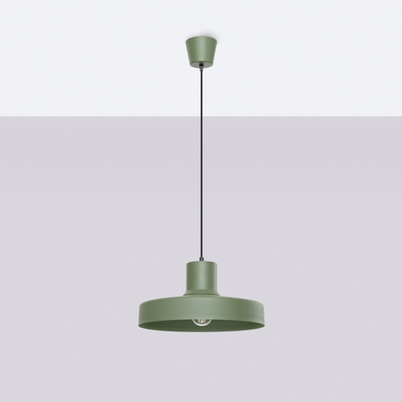 Hängelampe E27 Olive Grün BILO Crimson SL.1705 Sollux