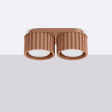 Aufbaumontage 2x GX53 Aluminium Mokka Aura Deep Space SL.1808 Sollux