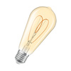 Dekorative LED-Lampe ST64 Edison E27 8W = 60W 806lm 2200K Warm CRI90 300° Amber Dimmbar Vintage 1906 Osram