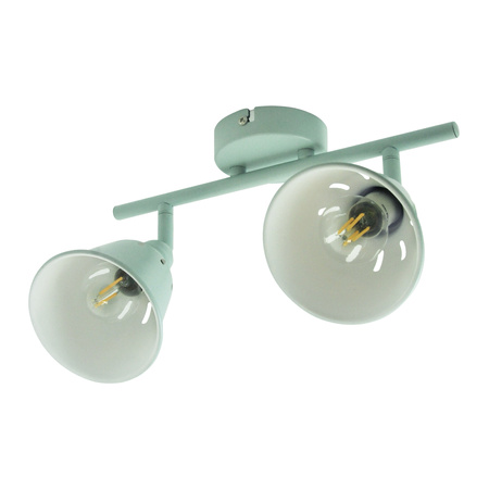 FIONA WANDLEUCHTE Wandleuchte 2xE14 für Decke MINT GOLDLUX (Polux)