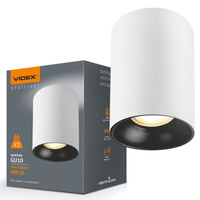 Leuchte Aufbauleuchte HALOGEN SPOT 1x GU10 Weiß Videx