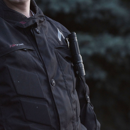 Taktische LED-Taschenlampe Suchscheinwerfer USB leistungsstark wiederaufladbar IP65 PRO VA0077 VAYOX