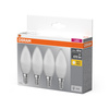 4x LED Lampen E14 B35 5W = 40W 470lm 2700K Warm 300° OSRAM-Sockel