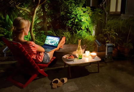 Außensteckdose Endverstärker 2 EU intelligente Steckdosen IP44 SMART+ WiFi Terminal Ledvance