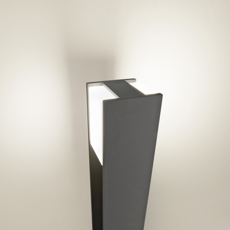 LED-Außengartenleuchte BRIDGE myGarden E27 IP44 Mast 40 cm Anthrazit PHILIPS