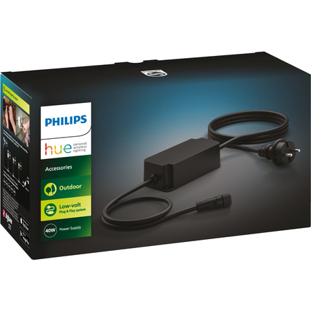 Niederspannungsnetzteil für den Außenbereich 40W IP67 Schwarz PHILIPS HUE