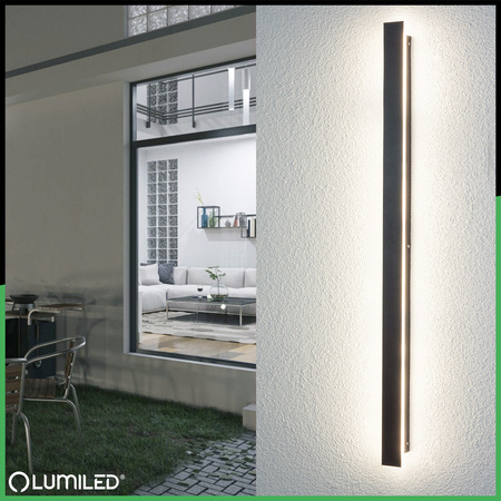 Gartenlampe Außenwandleuchte 32W LED IP65 PELIO LUMILED