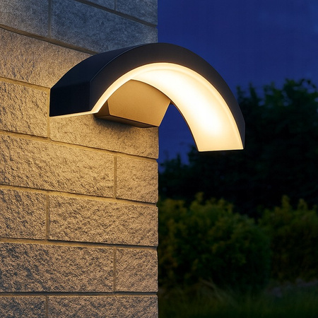 Garden Elevation Wandleuchte LED 9W SCHWARZ BELLA