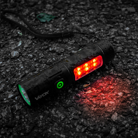 Wiederaufladbare LED-Taschenlampe Classic 5W 250lm Handheld Power LED + SMD VA0184 VAYOX