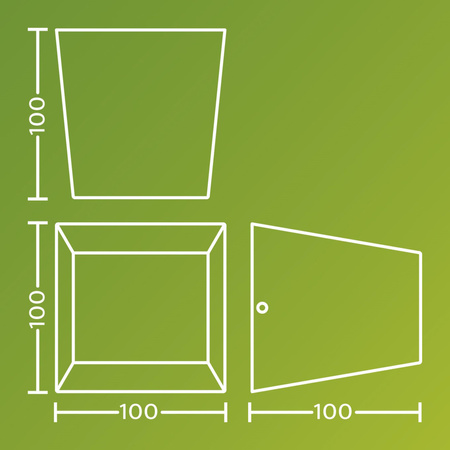 Garten-Wandleuchte LED-Fassadenleuchte für den Außenbereich 4.3W 800lm 2700K IP44 Anthrazit Alix Ultra Efficient Philips